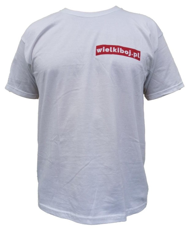 Koszulka T-shirt L Wielki Bój męska biała