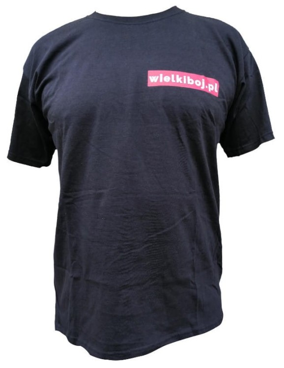Koszulka T-shirt M Wielki Bój męska czarna