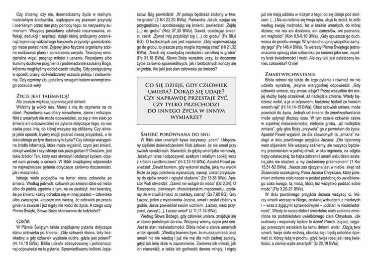 Ulotka Tajemnica Śmierci - komplet 100 sztuk