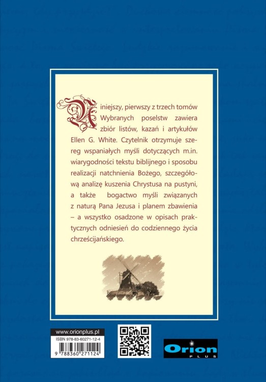 e-book Wybrane poselstwa, tom 1 PDF tył