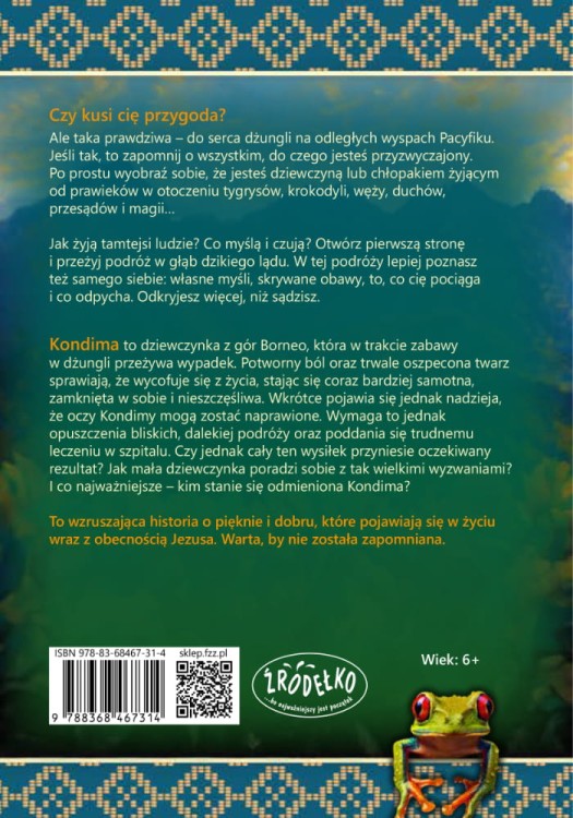 Cierń dżungli - tył okładki