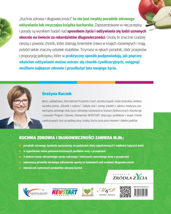Kuchnia zdrowia i długowieczności - tył