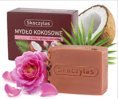 mydlo kokosowe z roza i glinka czerwona 100g skoczylas.jpg