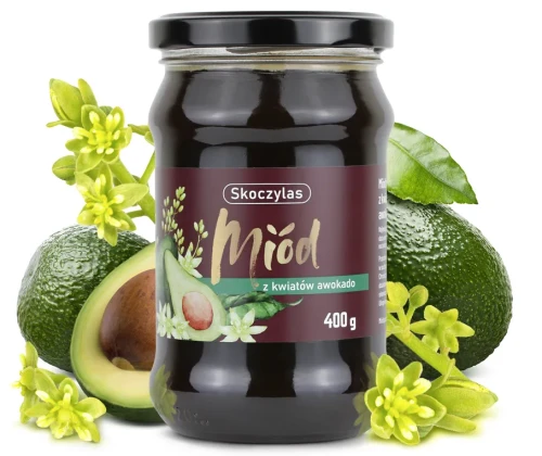 miód z kwiatu awokado meksyk skoczylas.webp