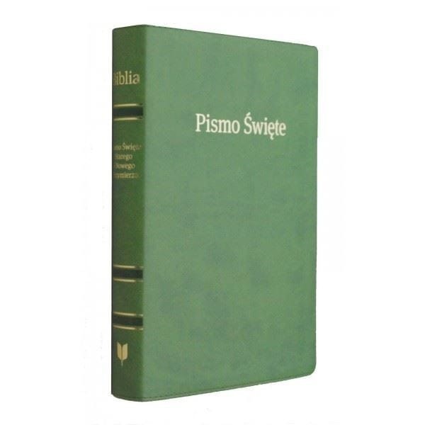 Biblia (Pismo Święte) EIB, 148 x 210, PU skóropodobna, różne kolory, złocenia