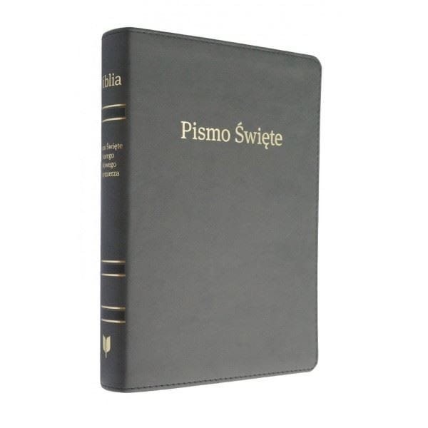 Biblia (Pismo Święte) EIB, 148 x 210, PU skóropodobna, różne kolory, złocenia
